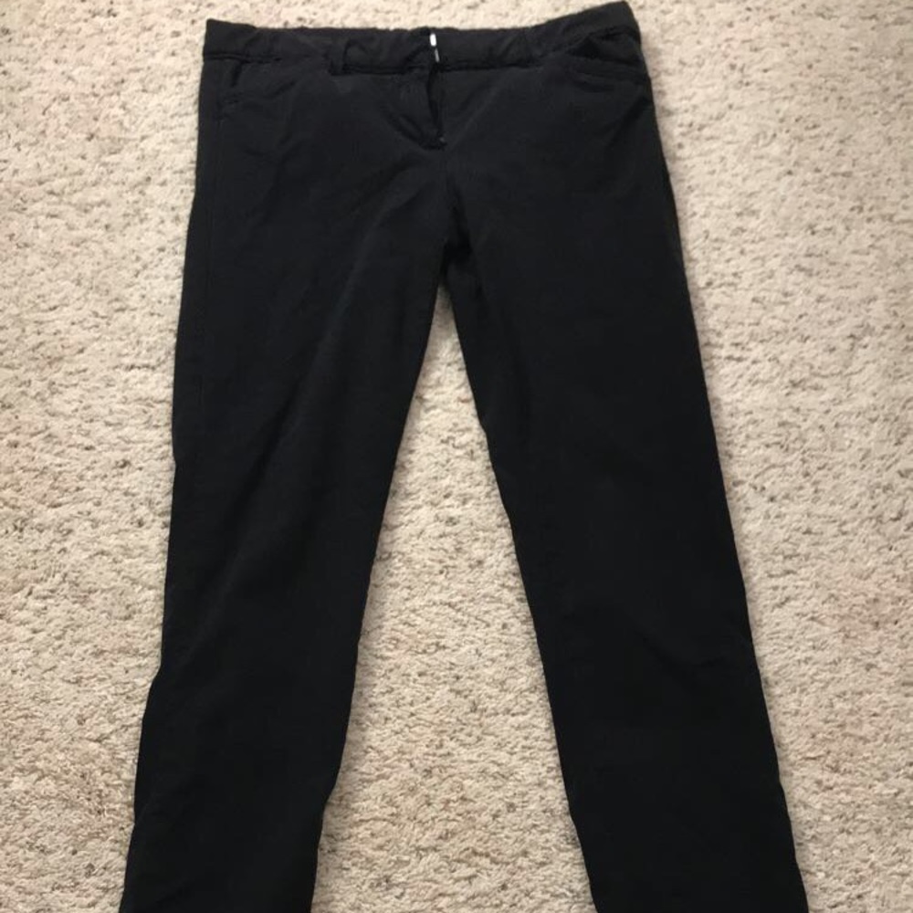 Dress pants. Skinny leg.